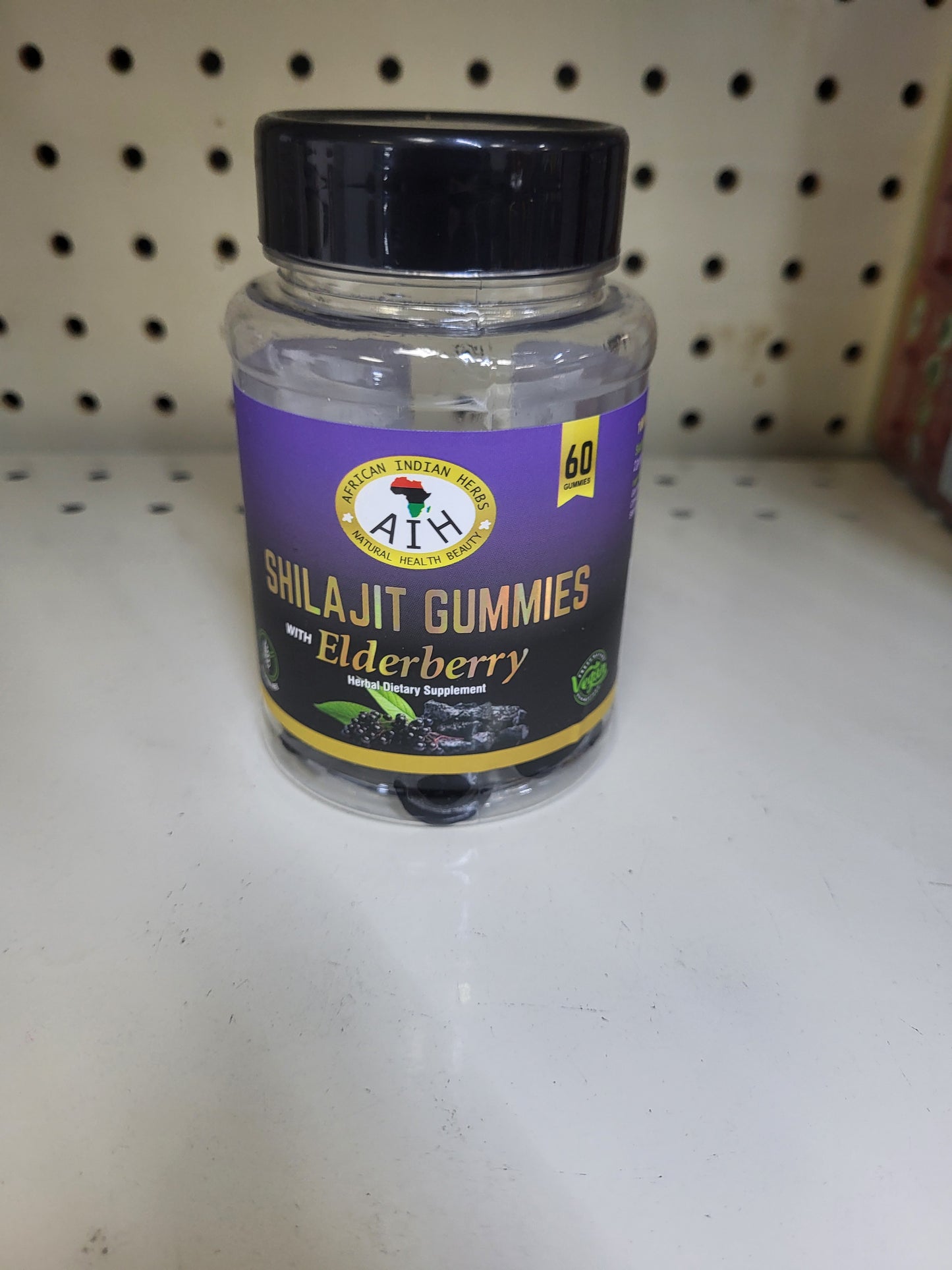 Shilajit Gummies with Elderberry