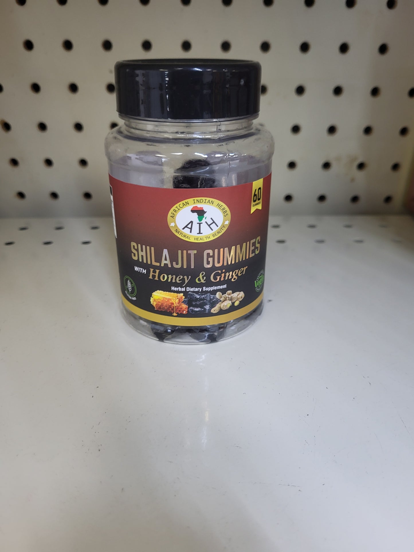 Shilajit Gummies with Honey & Ginger