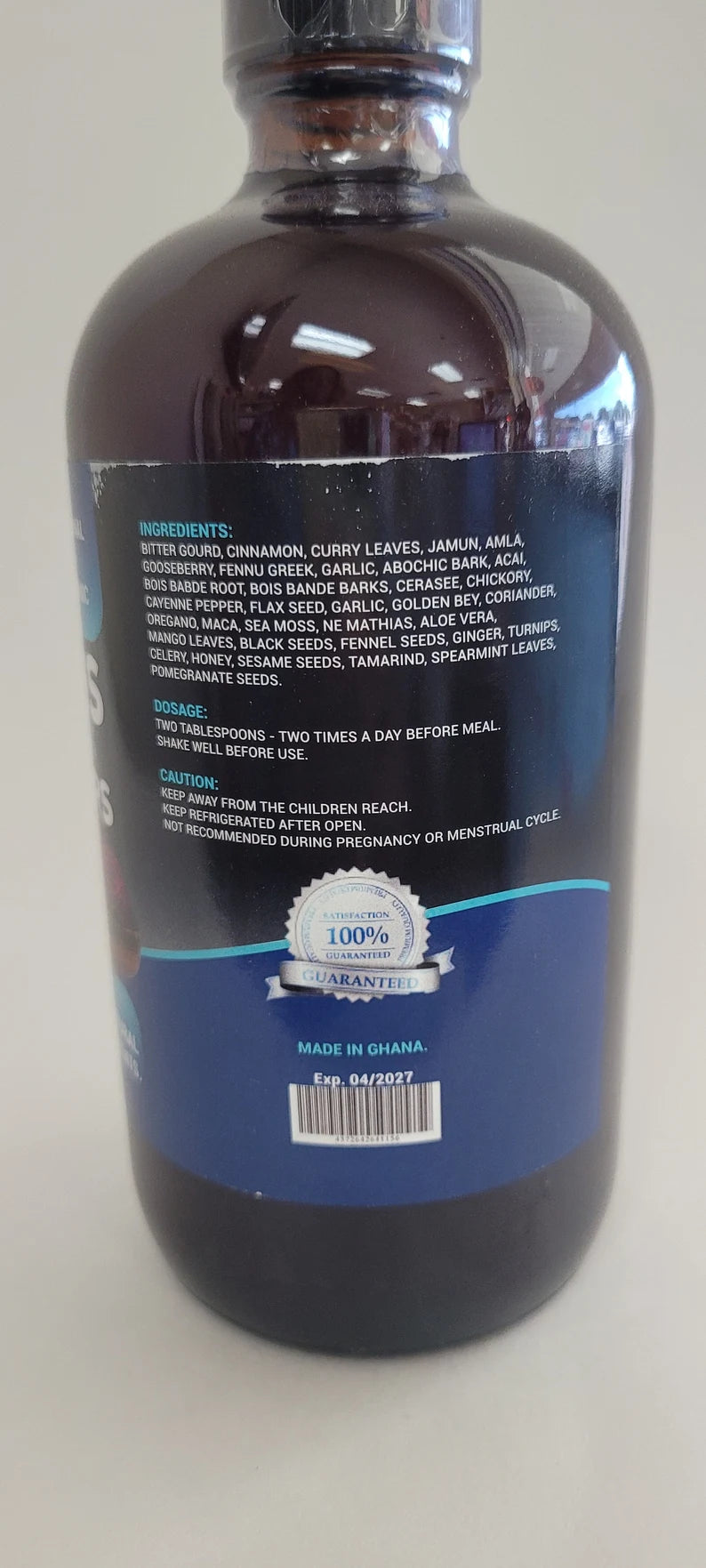 Sea Moss Bitters Living